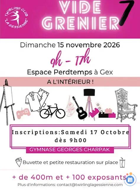 Image Vide-greniers du twirling Bâton La Gessienne (photo 1)