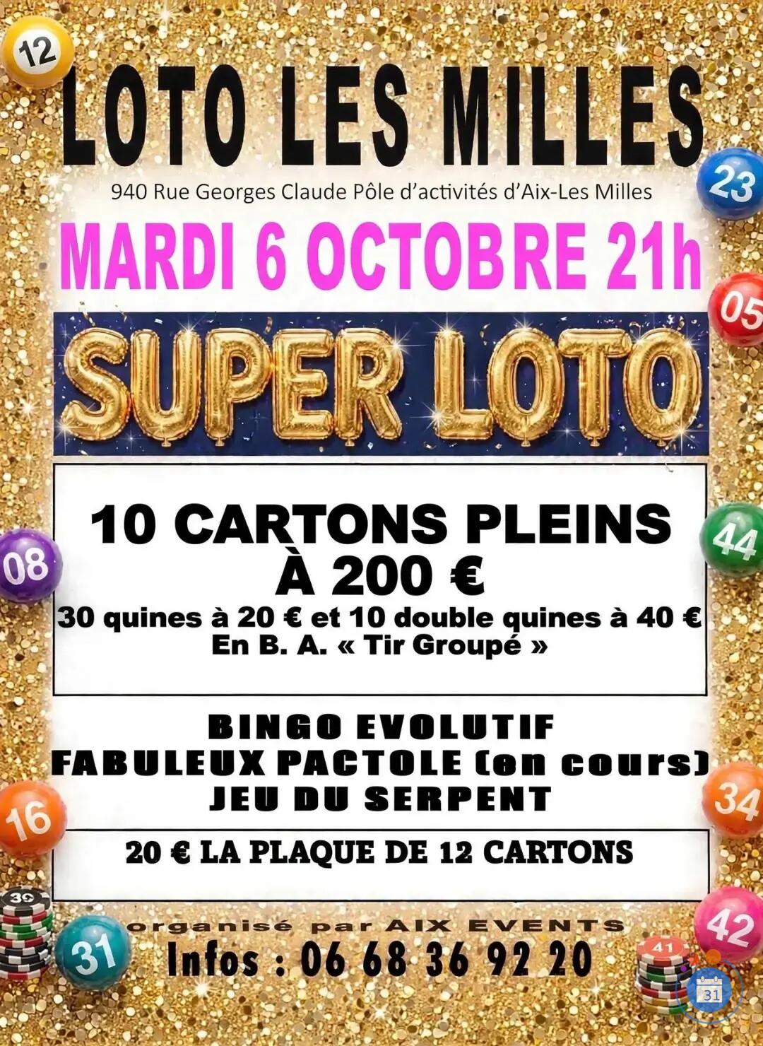 Flyer Super loto