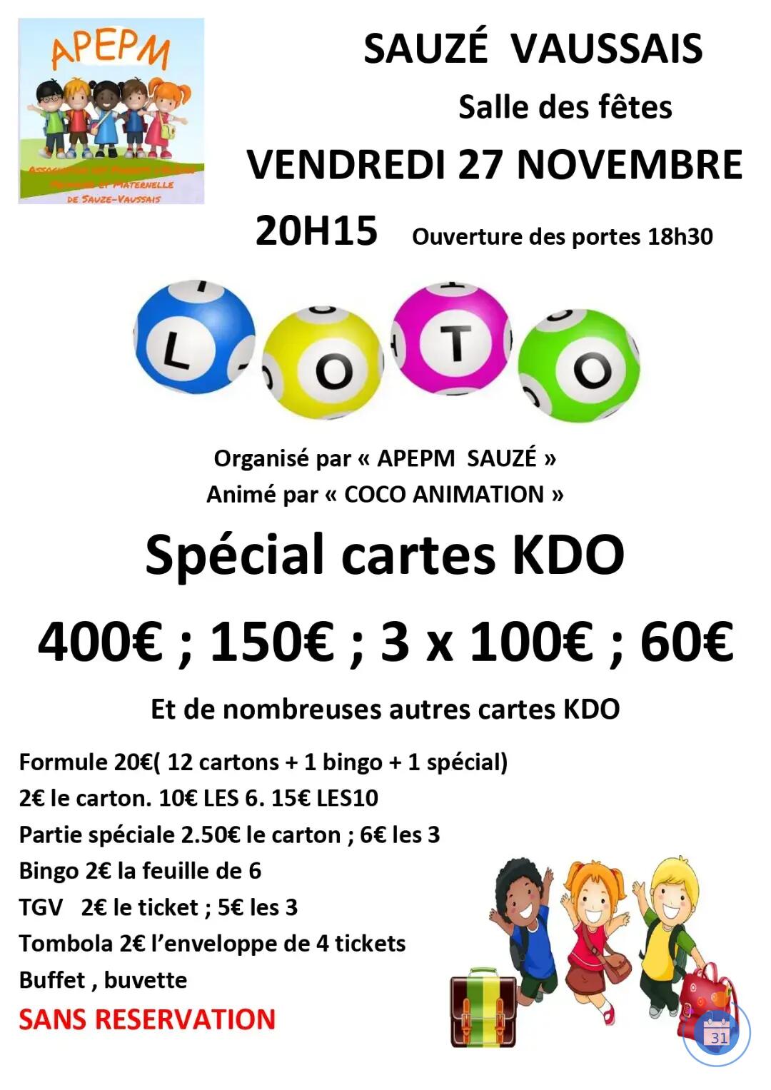 Flyer loto
