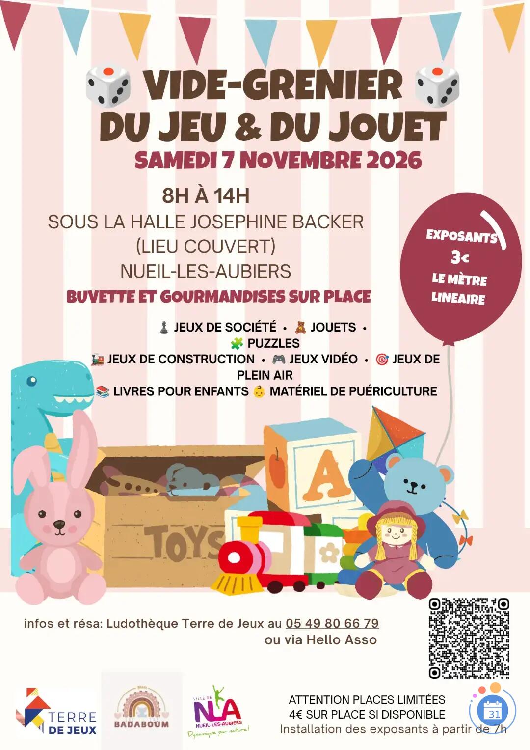 Image Vide grenier du jeu et du jouet (photo 1)