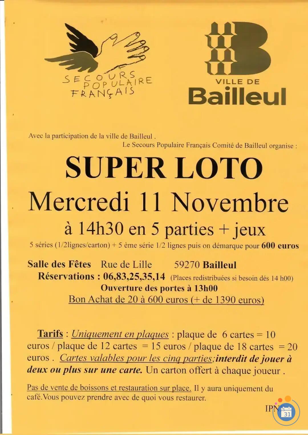 Flyer Super Loto