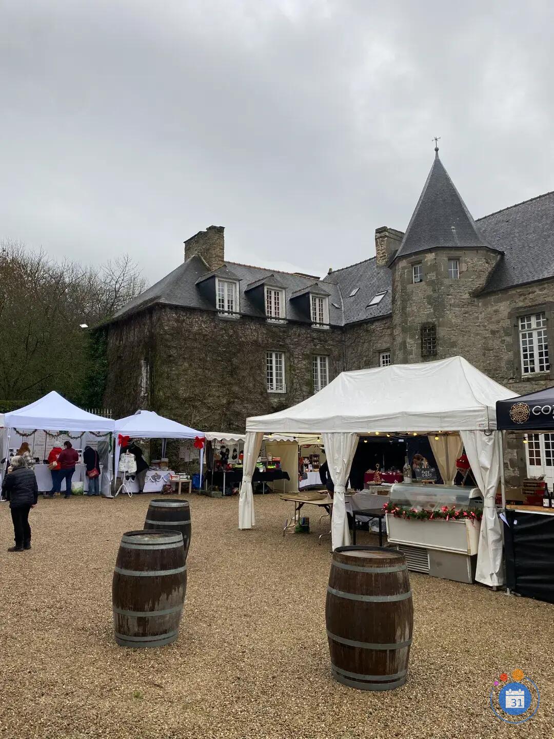 Image Marché de Noël au Château de La Motte Beaumanoir (photo 1)