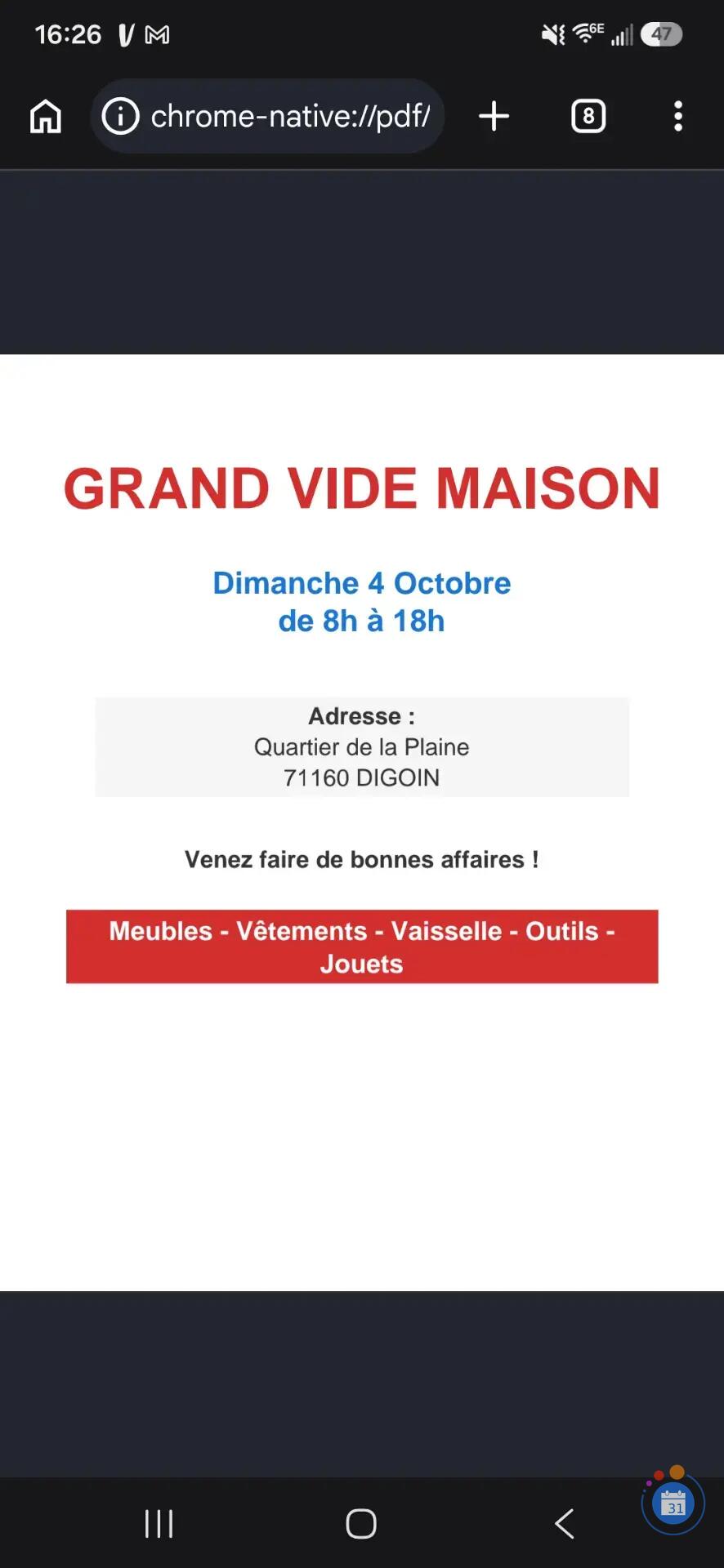 Image Vide maison (photo 1)