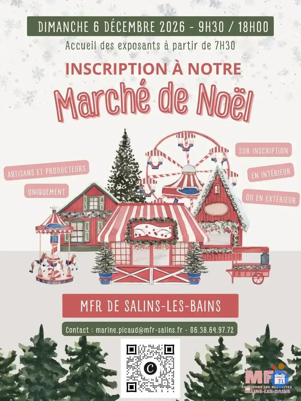 Image Marché de Noël de la MFR de Salins-les-Bains (photo 1)