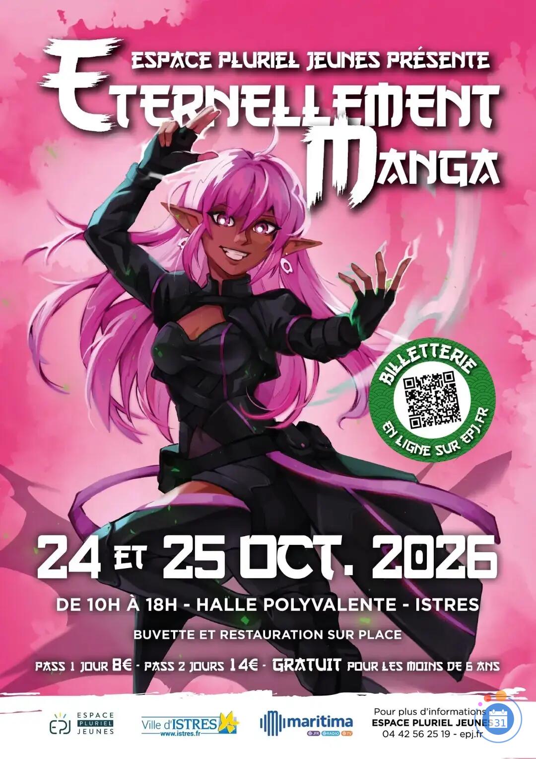 Image 🌸Éternellement Manga 2026 15e édition à Istres | Jeux vidéo manga & pop culture (photo 1)