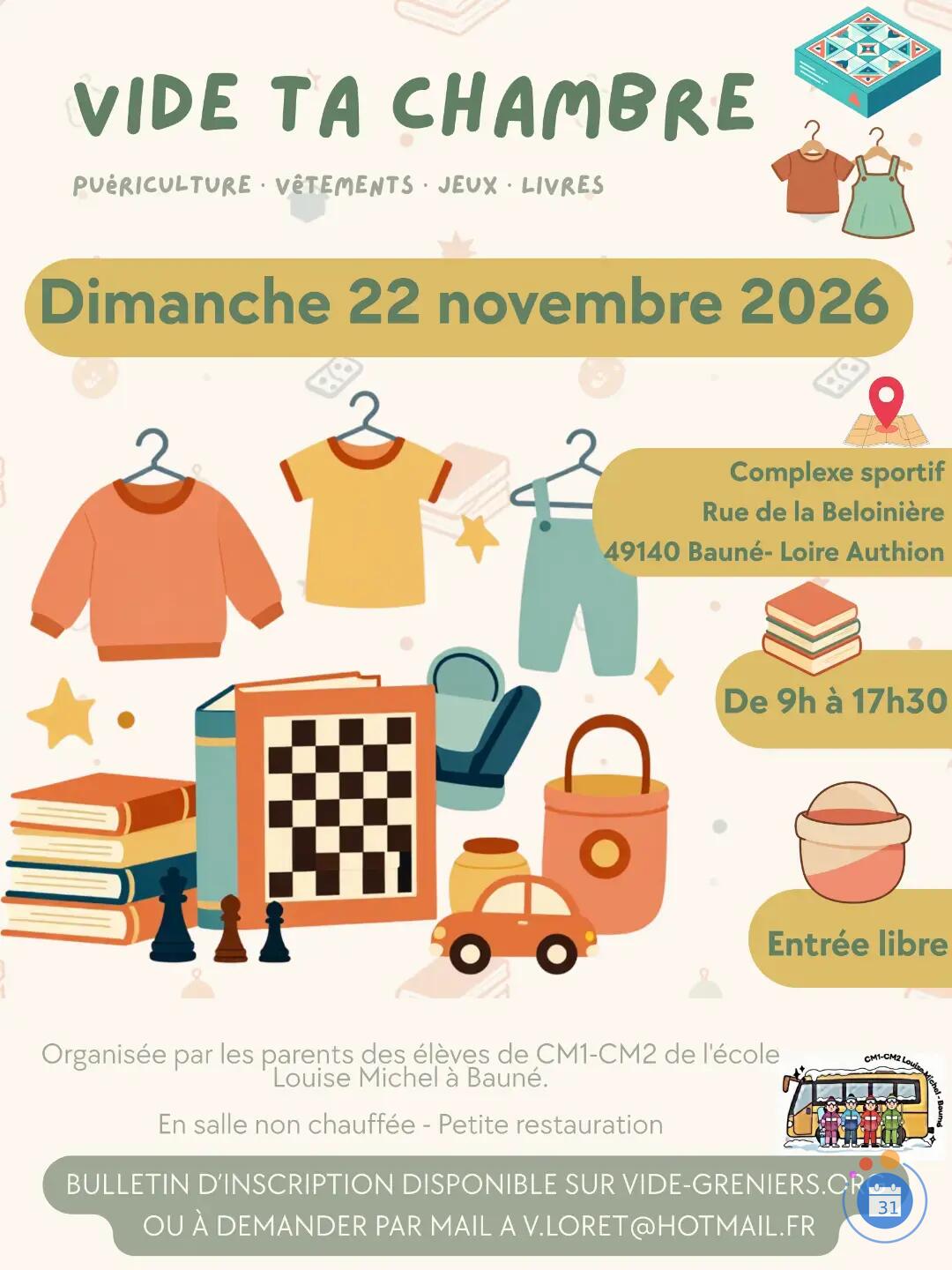 Image Bourse de seconde main/ Vide ta chambre (photo 1)