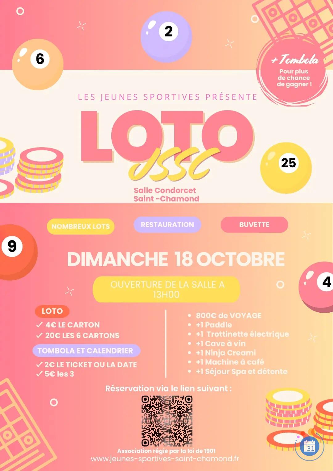 Flyer Loto JSSC