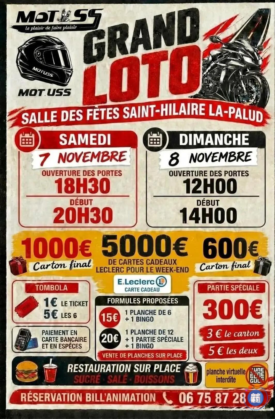 Flyer Loto motuss