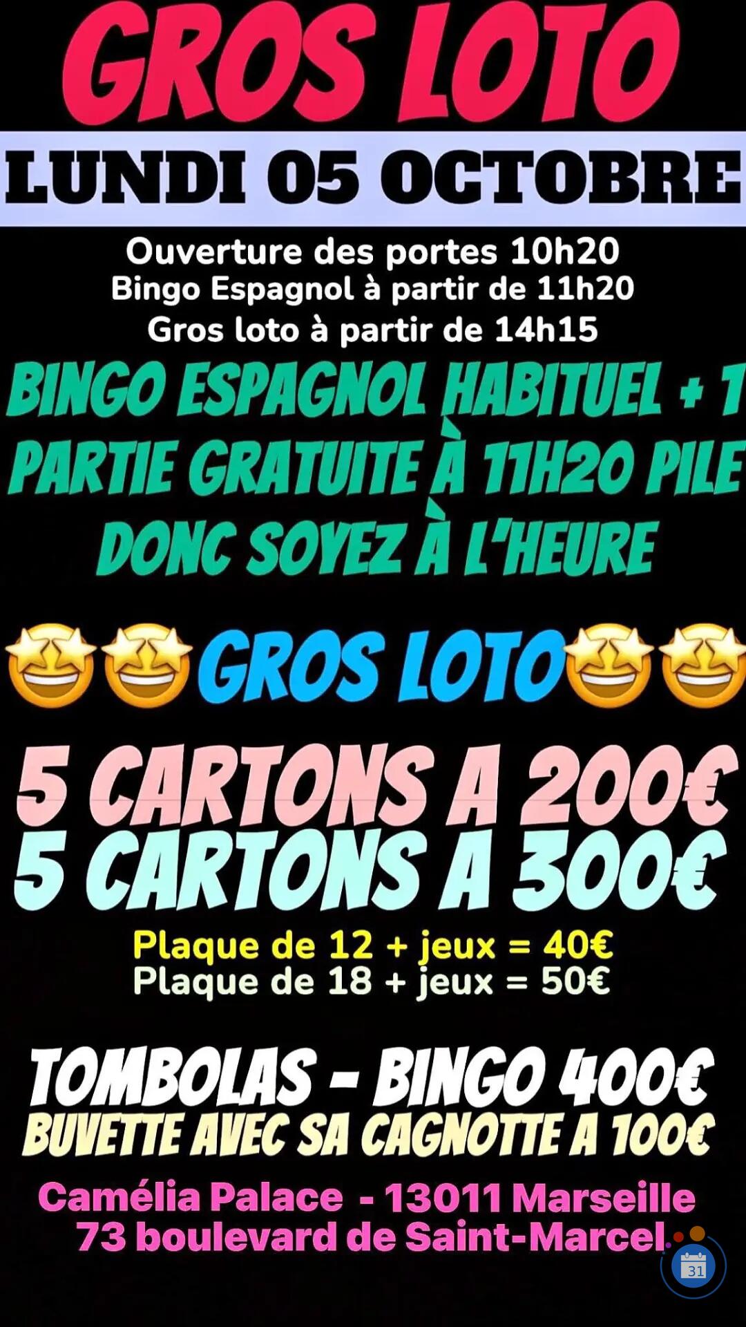Flyer Gros Loto Associatif