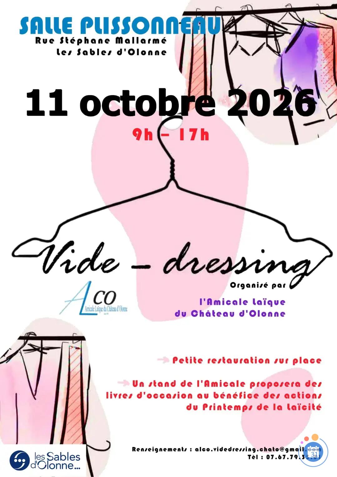 Image Vide dressing d'automne de l'Amicale Laïque du Château d'Olonne (photo 1)