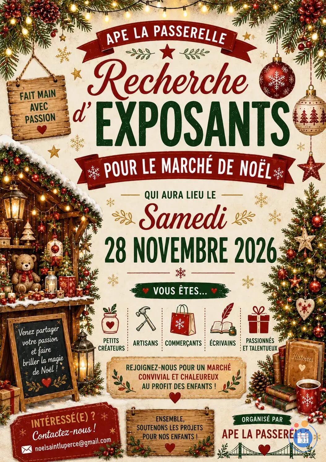 Image MARCHE DE NOEL SAINT LUPERCE (photo 1)