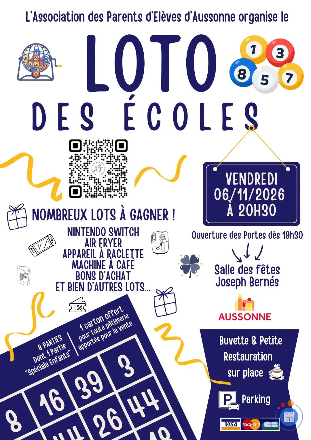 Image Loto des écoles d'Aussonne (photo 1)