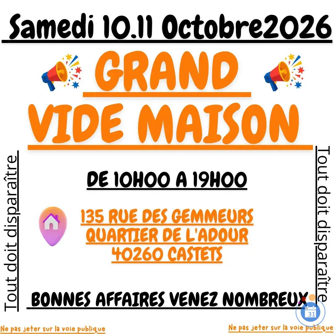 Image Grand vide maison (photo 1)