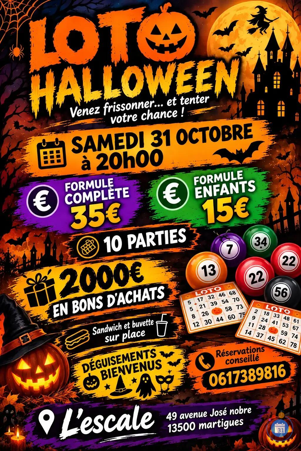 Flyer Loto familial