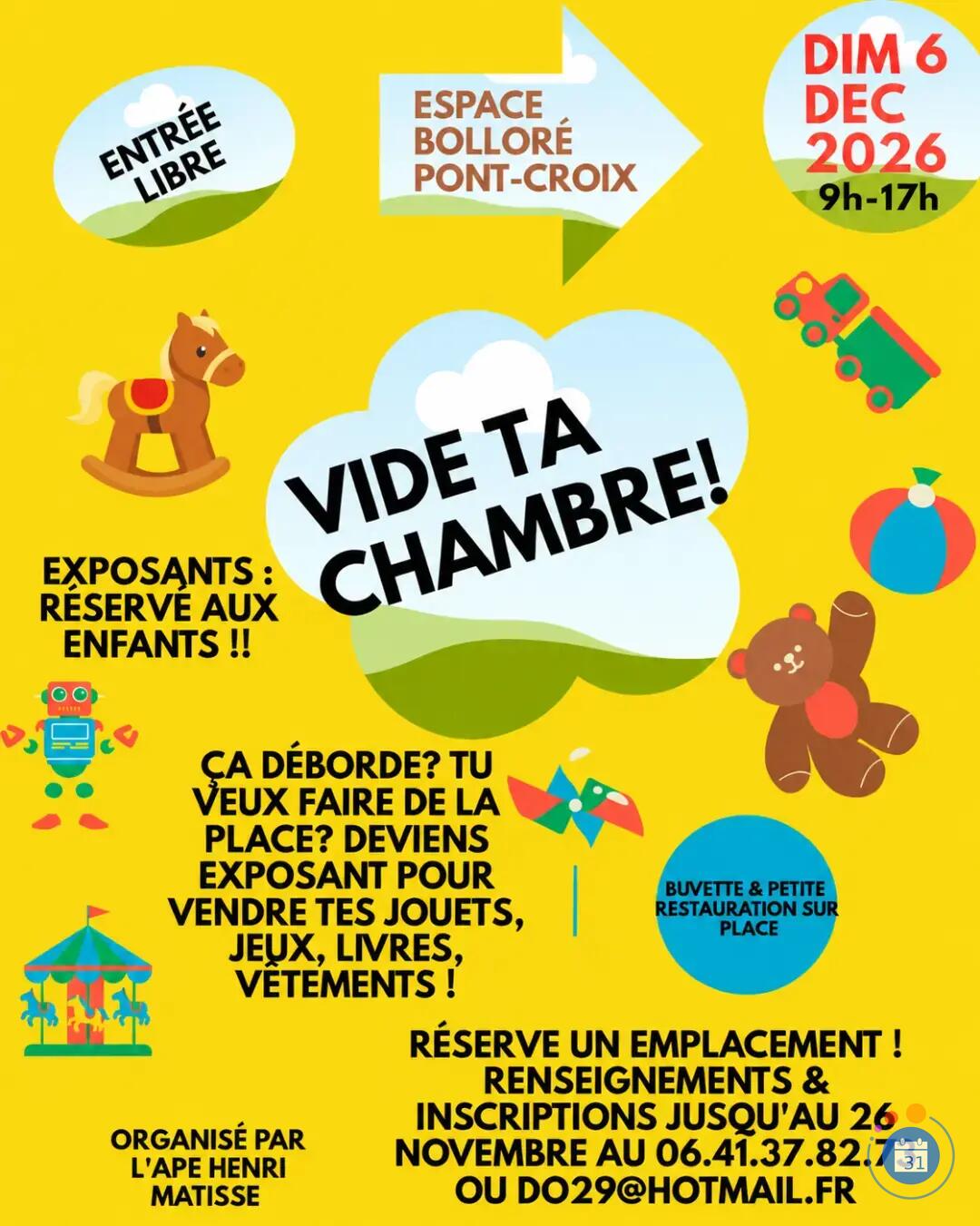 Image Vide ta chambre (photo 1)