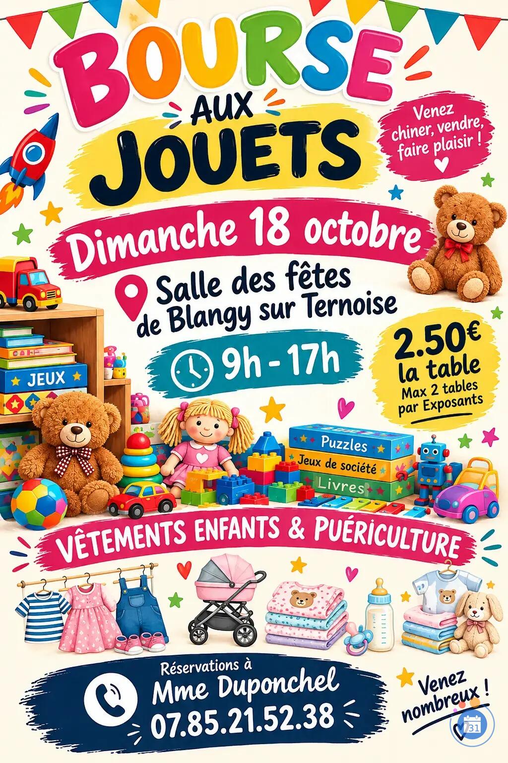 Image Bourse aux jouets puériculture vêtements enfants (photo 1)