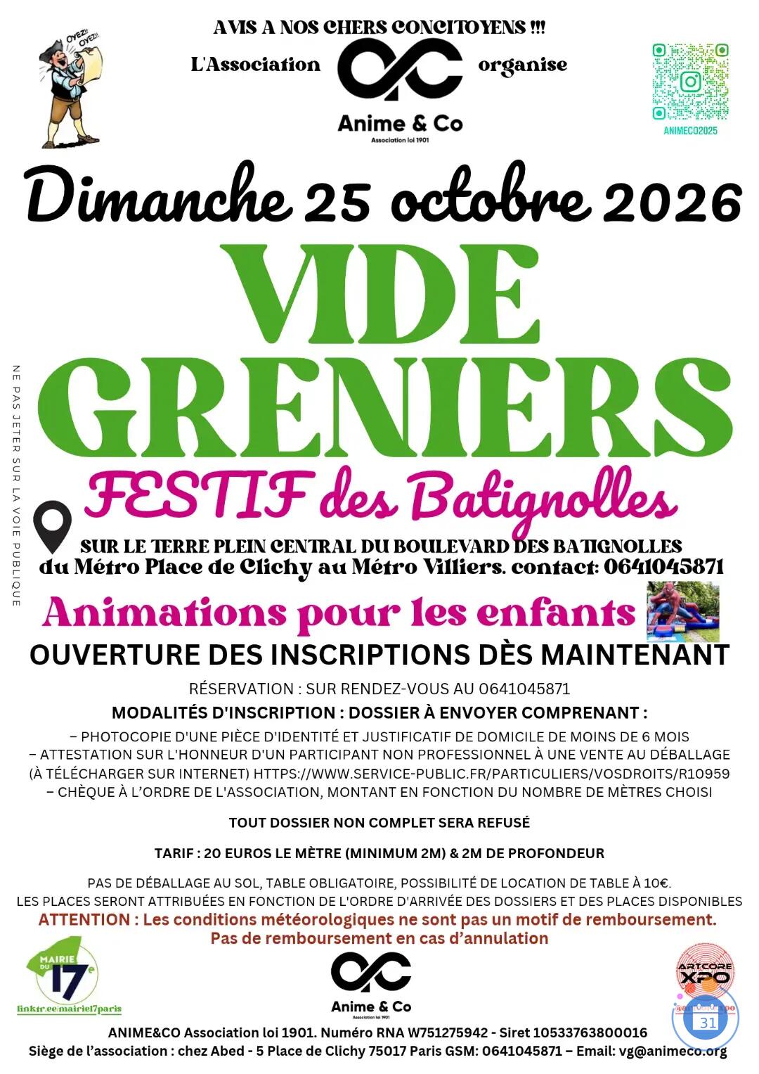 Image Vide-Greniers festif des Batignolles (photo 2)