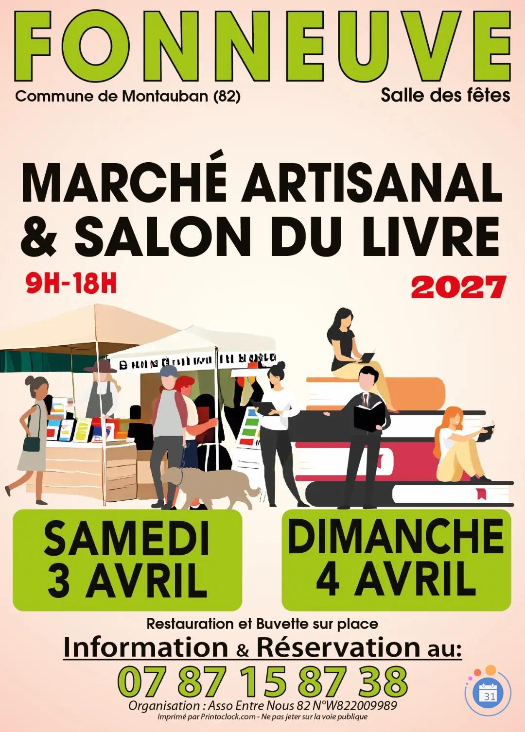 Image Marché artisanal, salon du livre (photo 1)