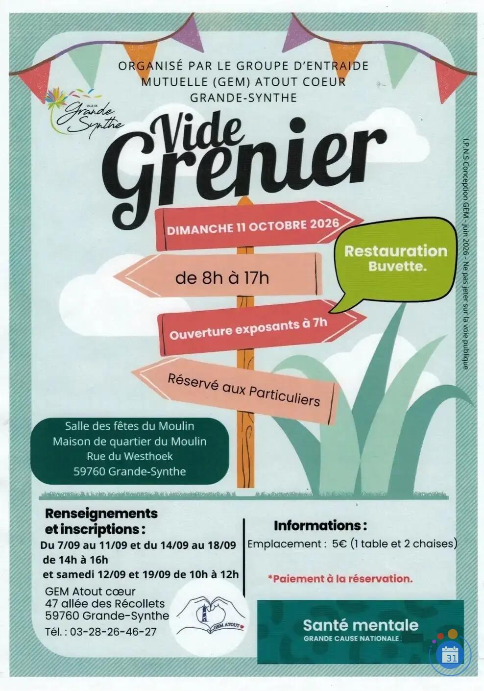 Image brocante en salle (photo 1)
