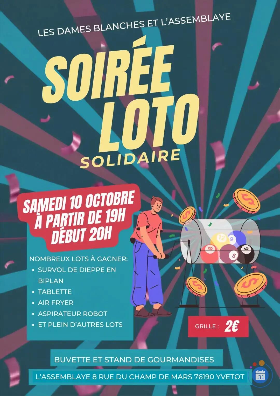 Flyer Loto solidaire