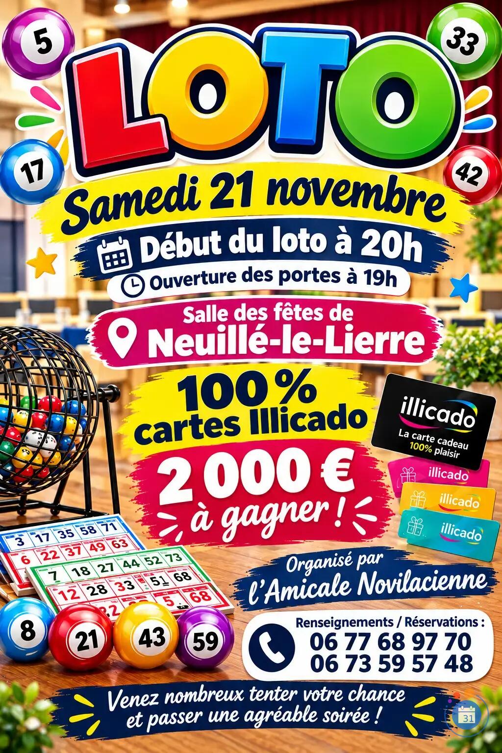 Flyer Loto illicado