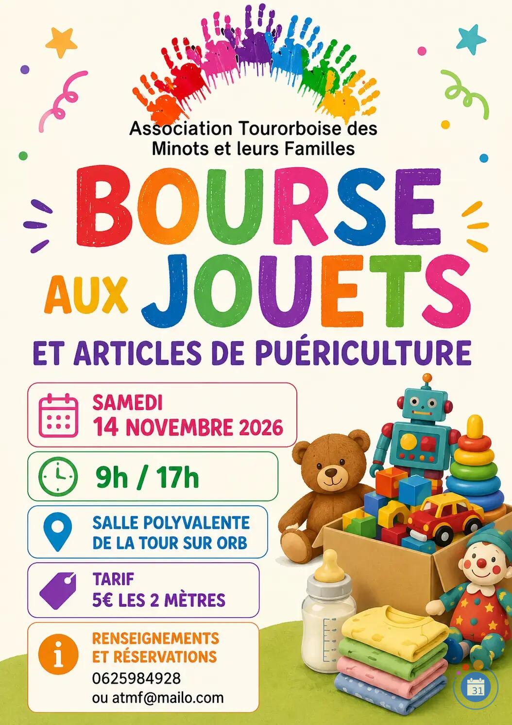 Image Bourse aux jouets et articles de puériculture (photo 1)