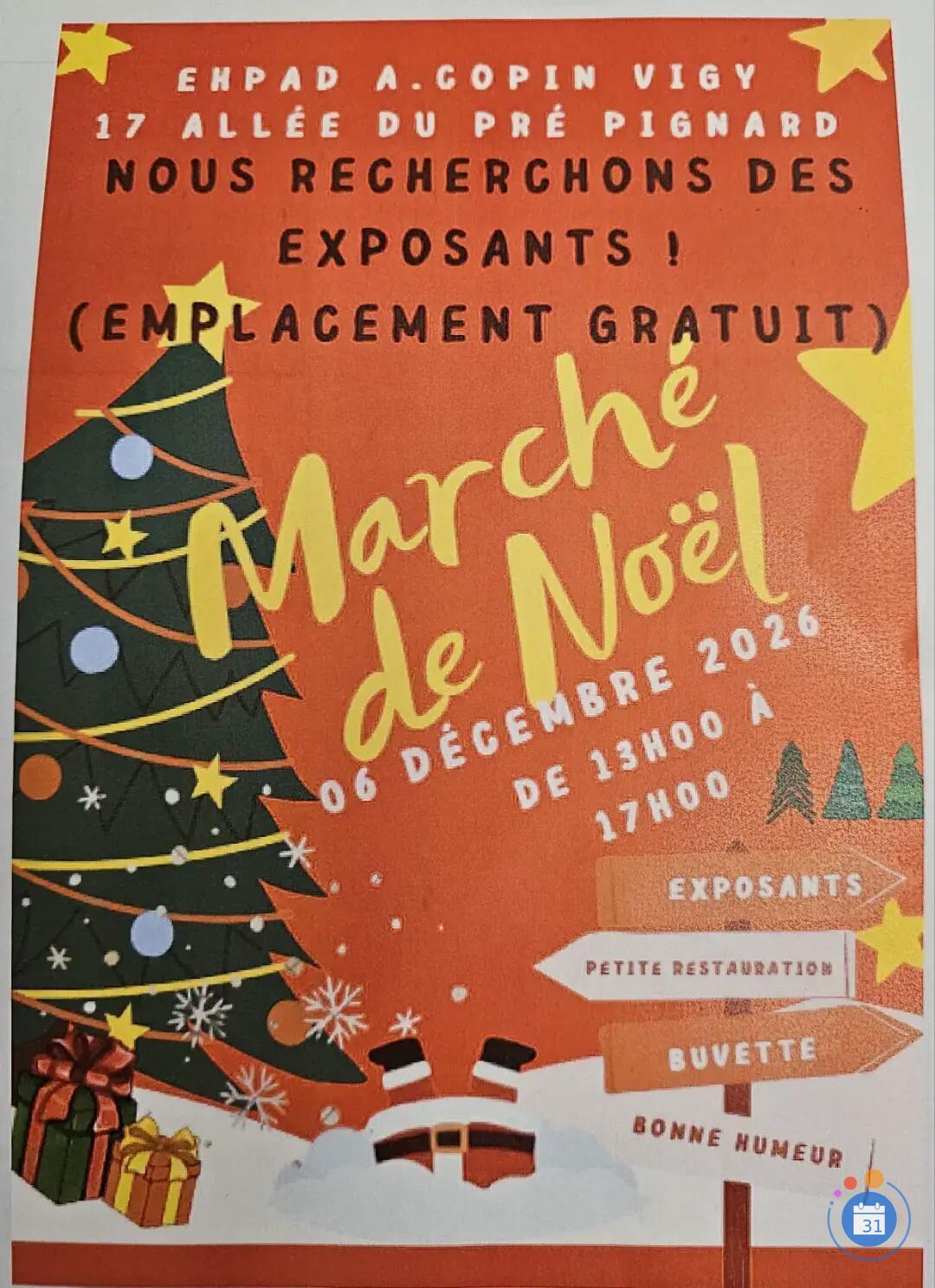 Image Marché de Noël de l'EHPAD A.COPIN (photo 1)
