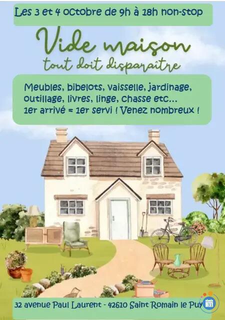 Image Vide Maison St Romain le Puy (photo 1)