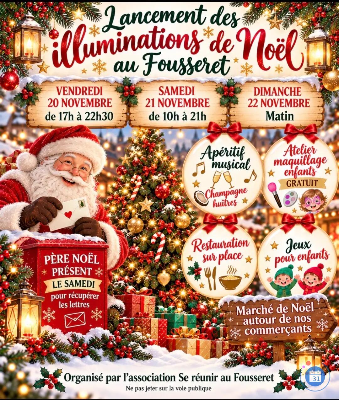 Image Lancement des illuminations de Noël (photo 1)