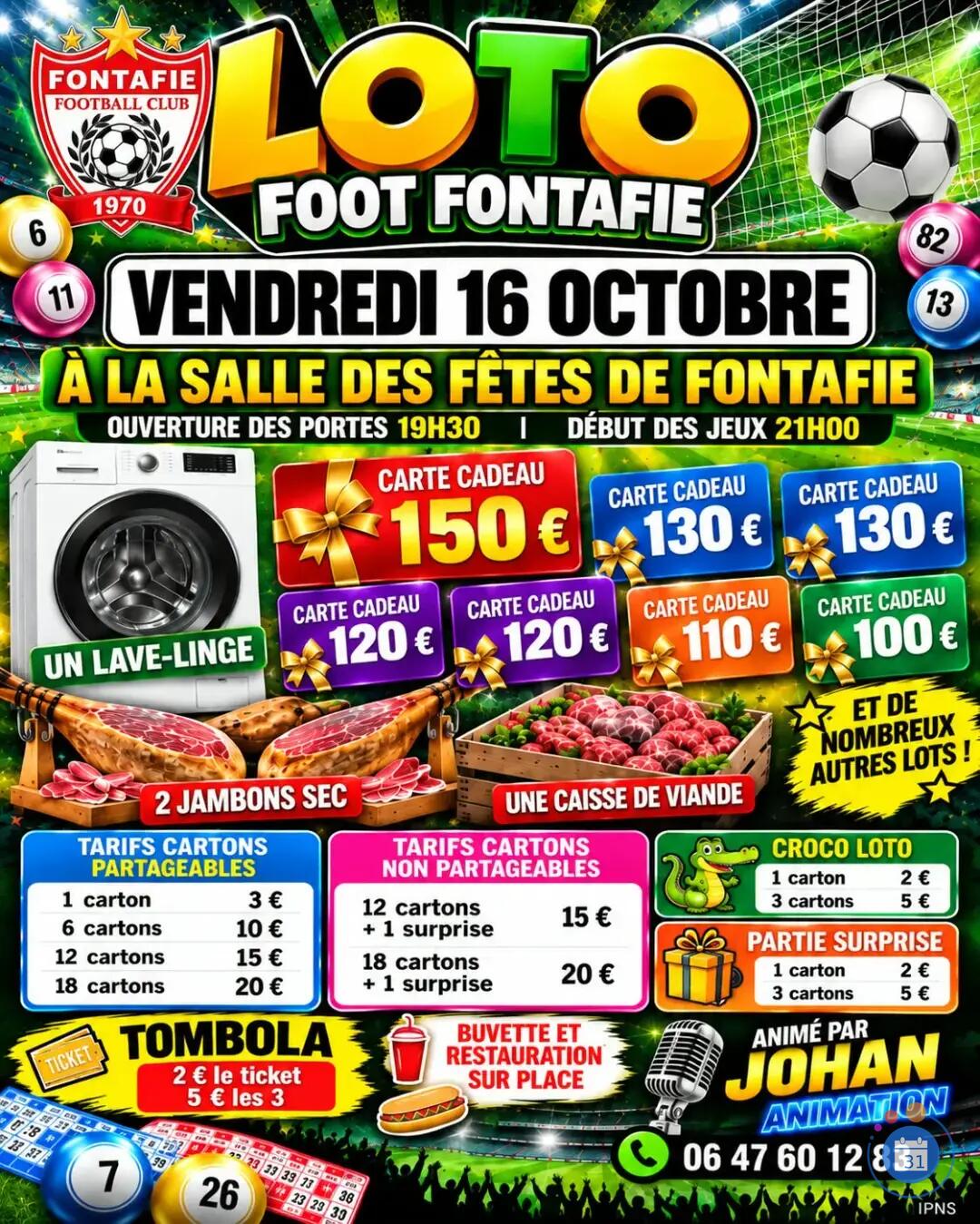 Image Loto du foot de fontafie (photo 1)