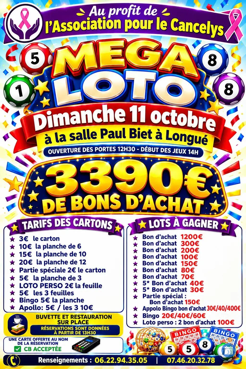 Flyer Mega loto