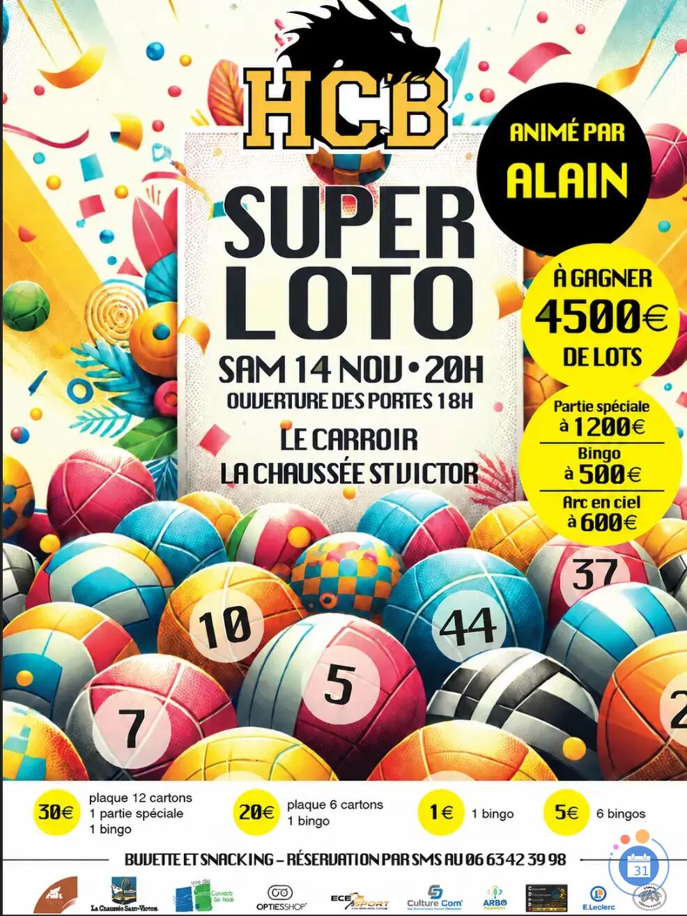 Flyer Super loto