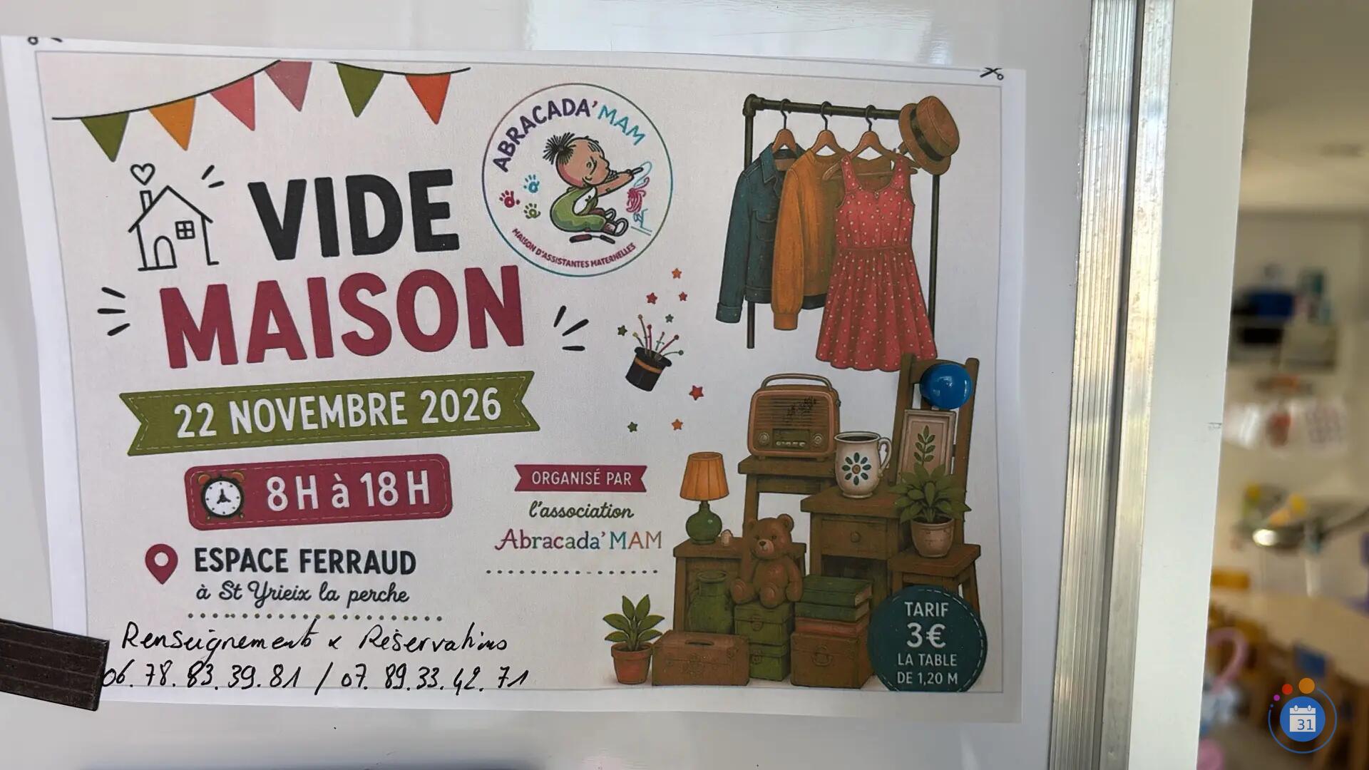 Image Vide grenier Abracada’Mam (photo 1)