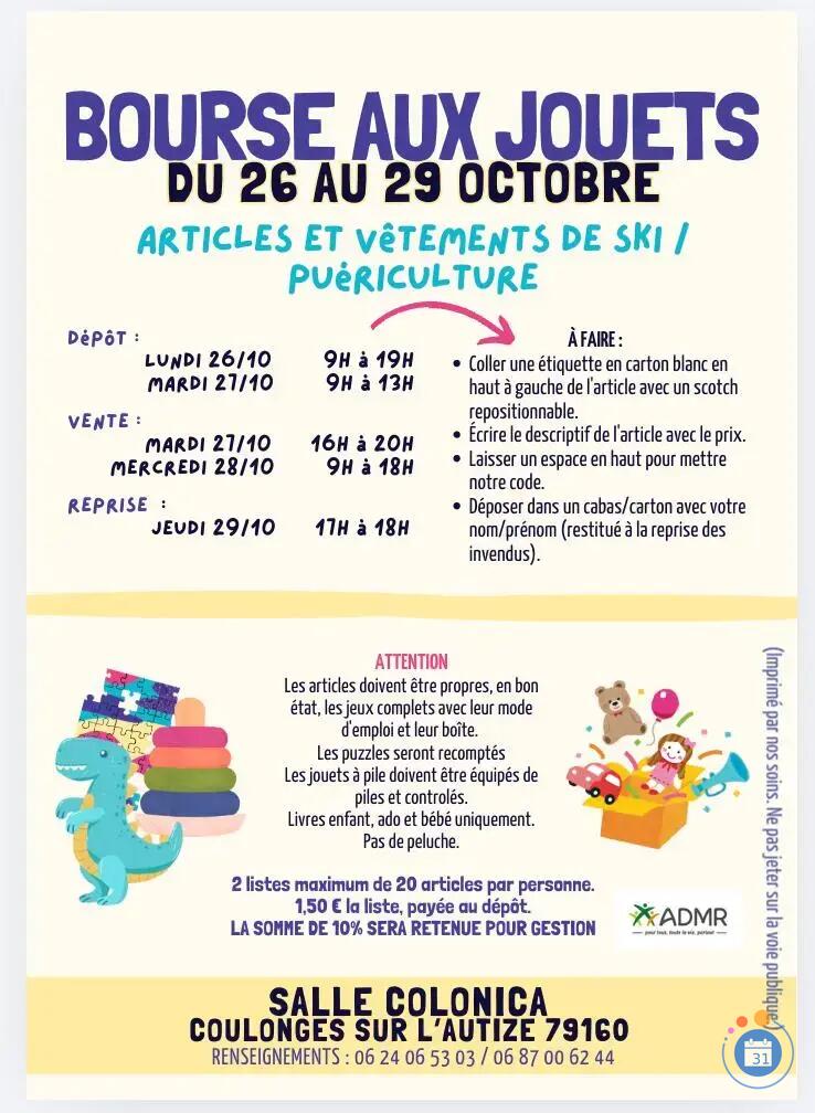 Image bourse aux jouets puericulture articles de ski (photo 1)