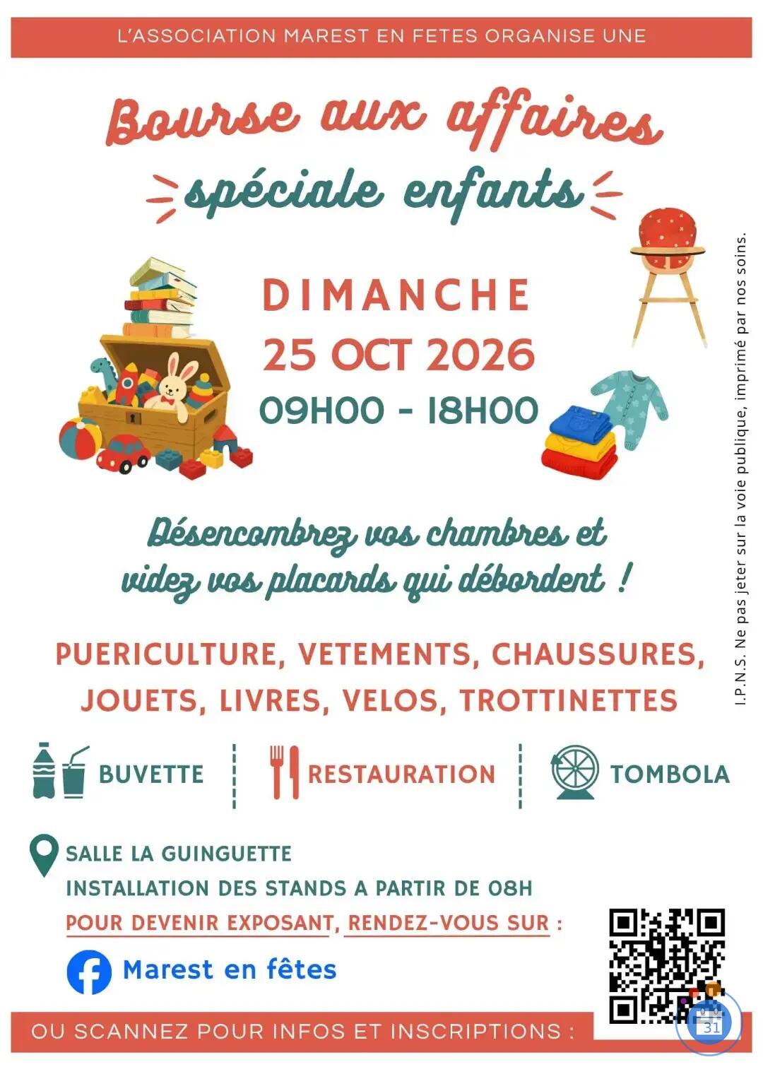 Image BOURSE AUX AFFAIRES SPECIALE ENFANTS (photo 1)