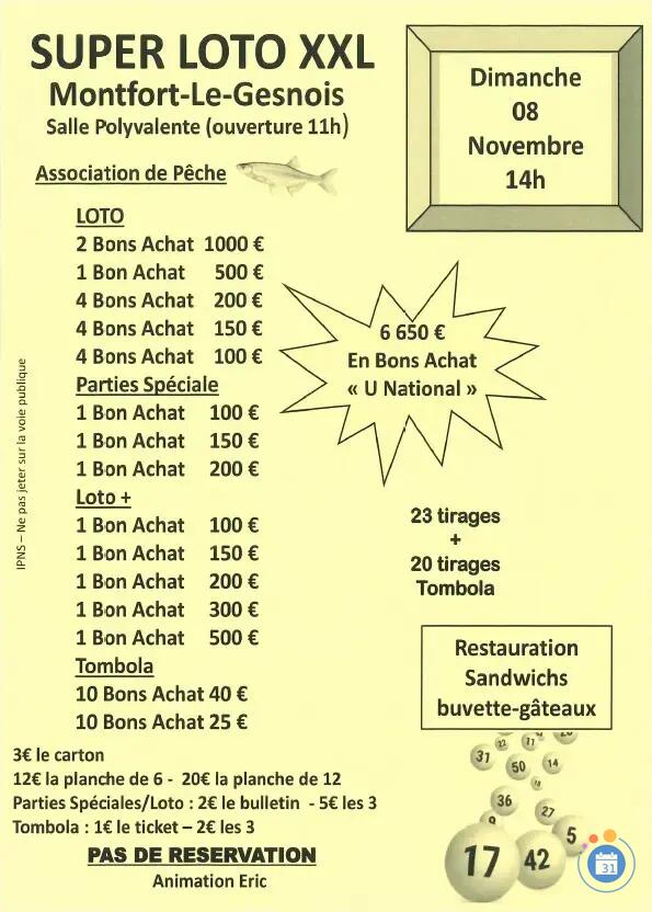 Flyer Super Loto XXL