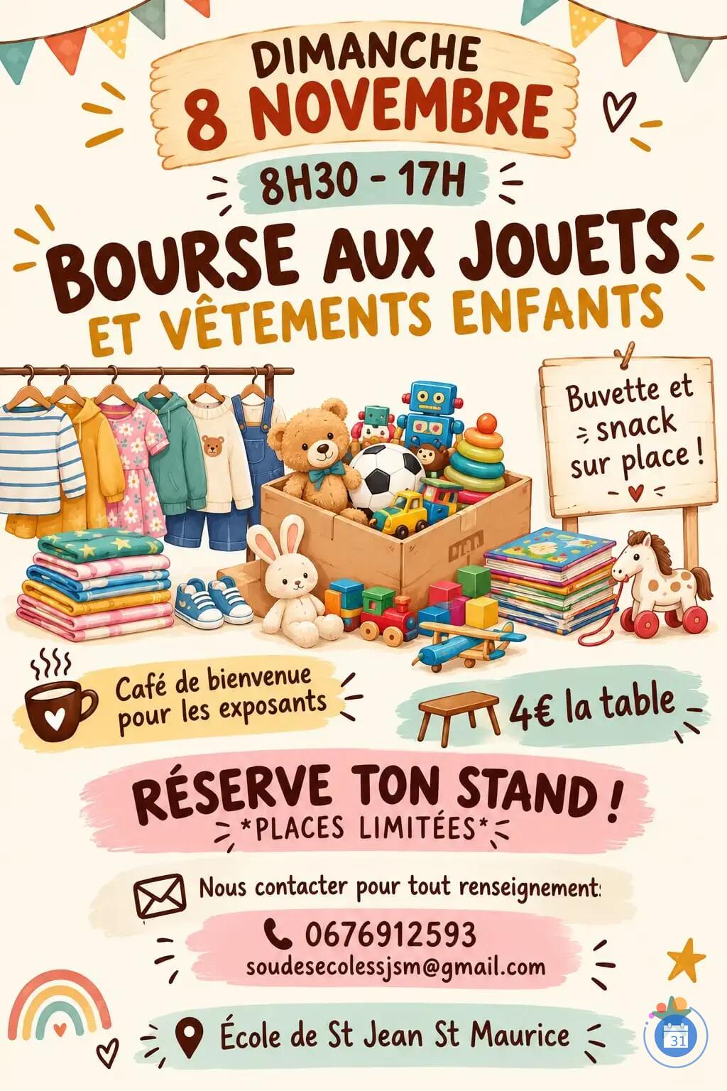 Image Bourse aux jouets et aux vêtements enfants (photo 1)