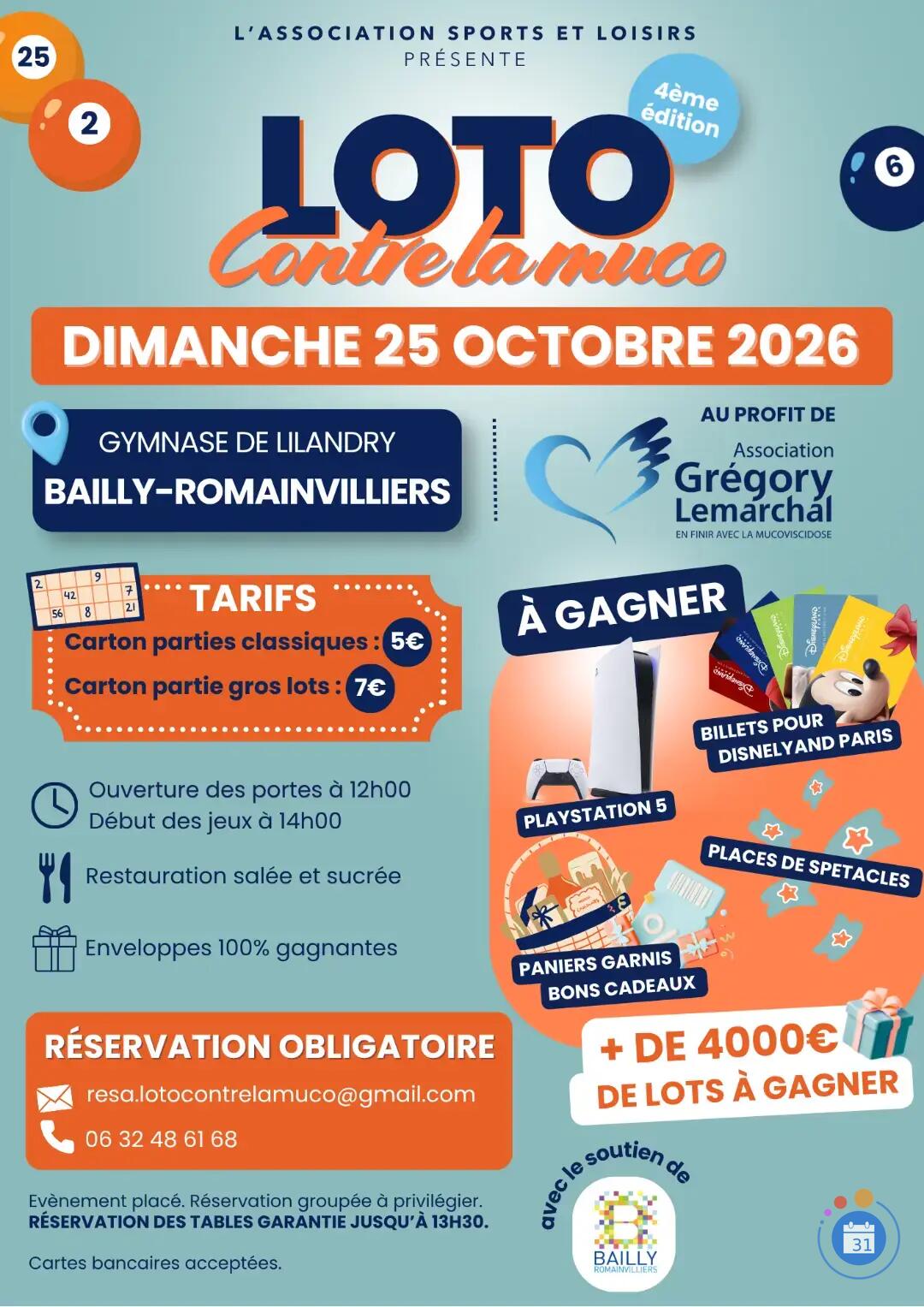 Image Loto contre la Muco 4ème Edition (photo 1)