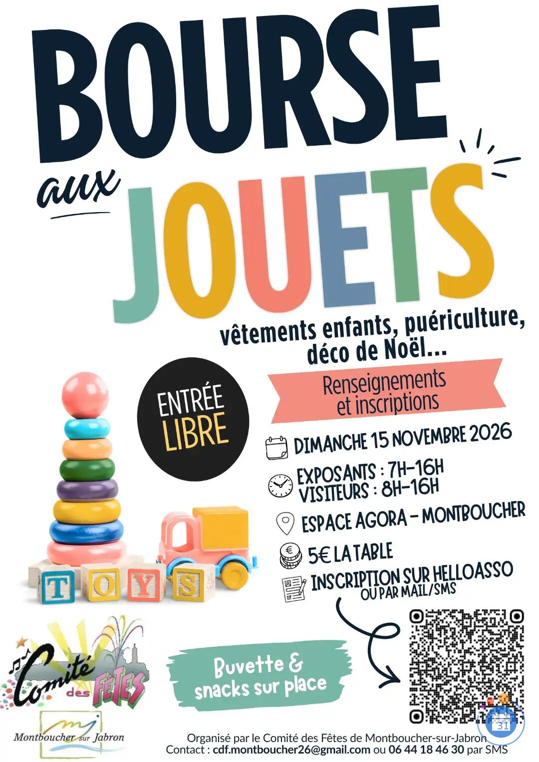 Image Bourse aux Jouets et à la Puériculture et Décos de Noël (photo 1)