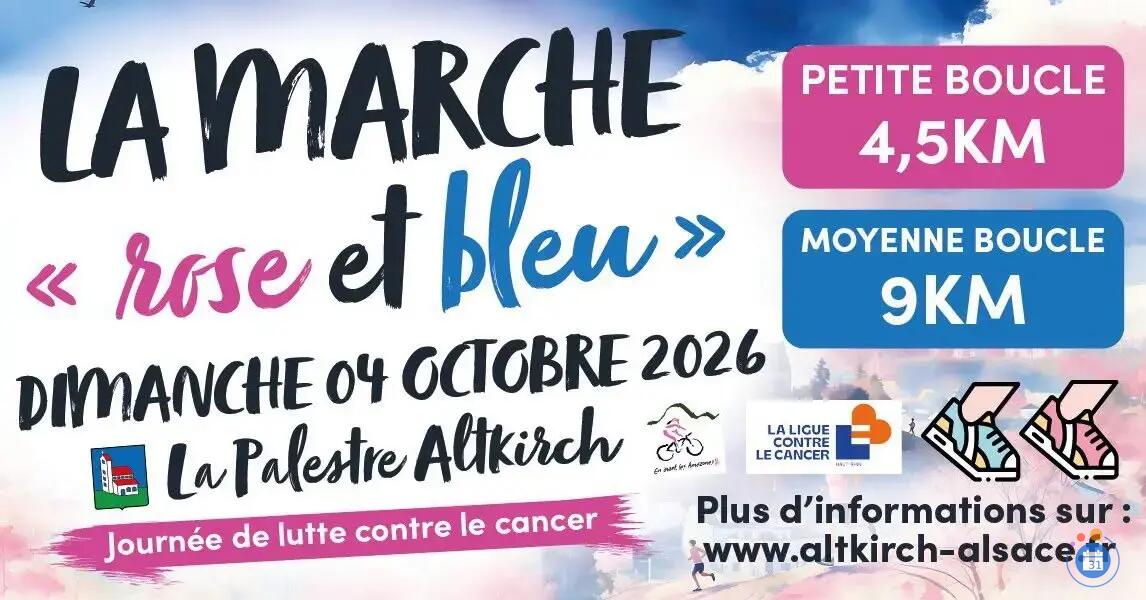 Image marche rose et bleu (photo 1)
