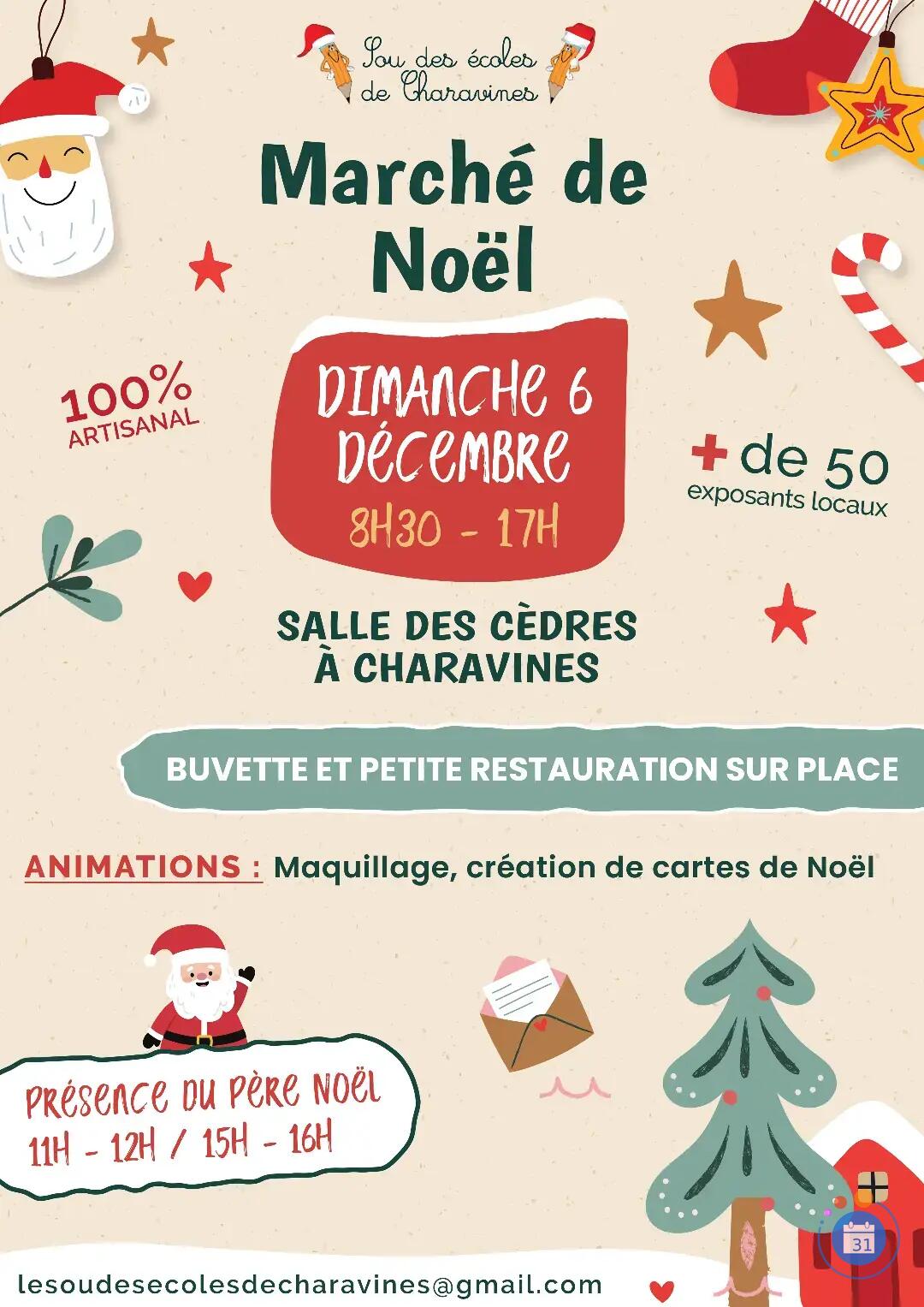 Image Marché de Noël Artisanal du Sou des écoles de Charavines (photo 1)
