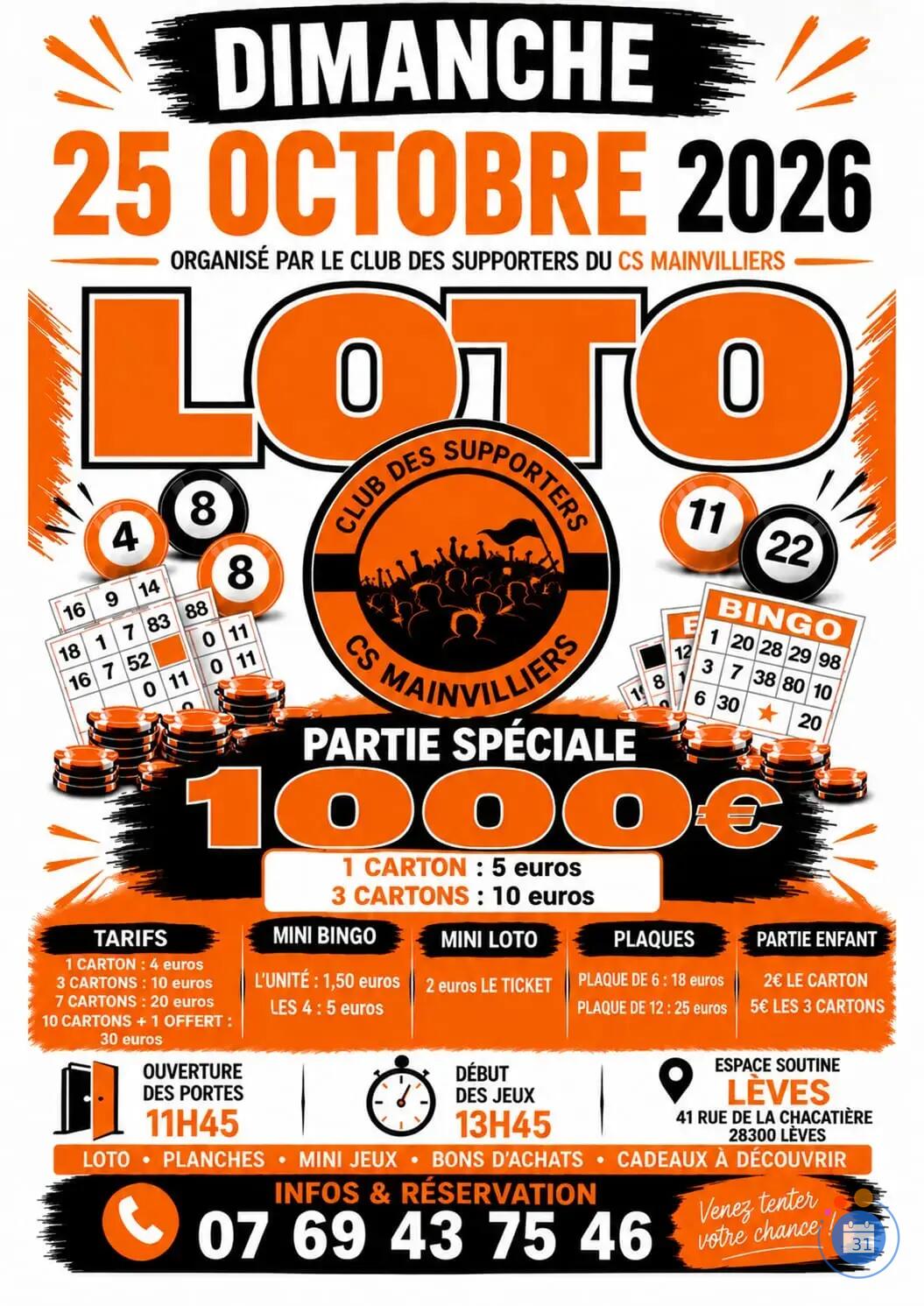 Image Loto club des supporters du CS Mainvilliers (photo 1)
