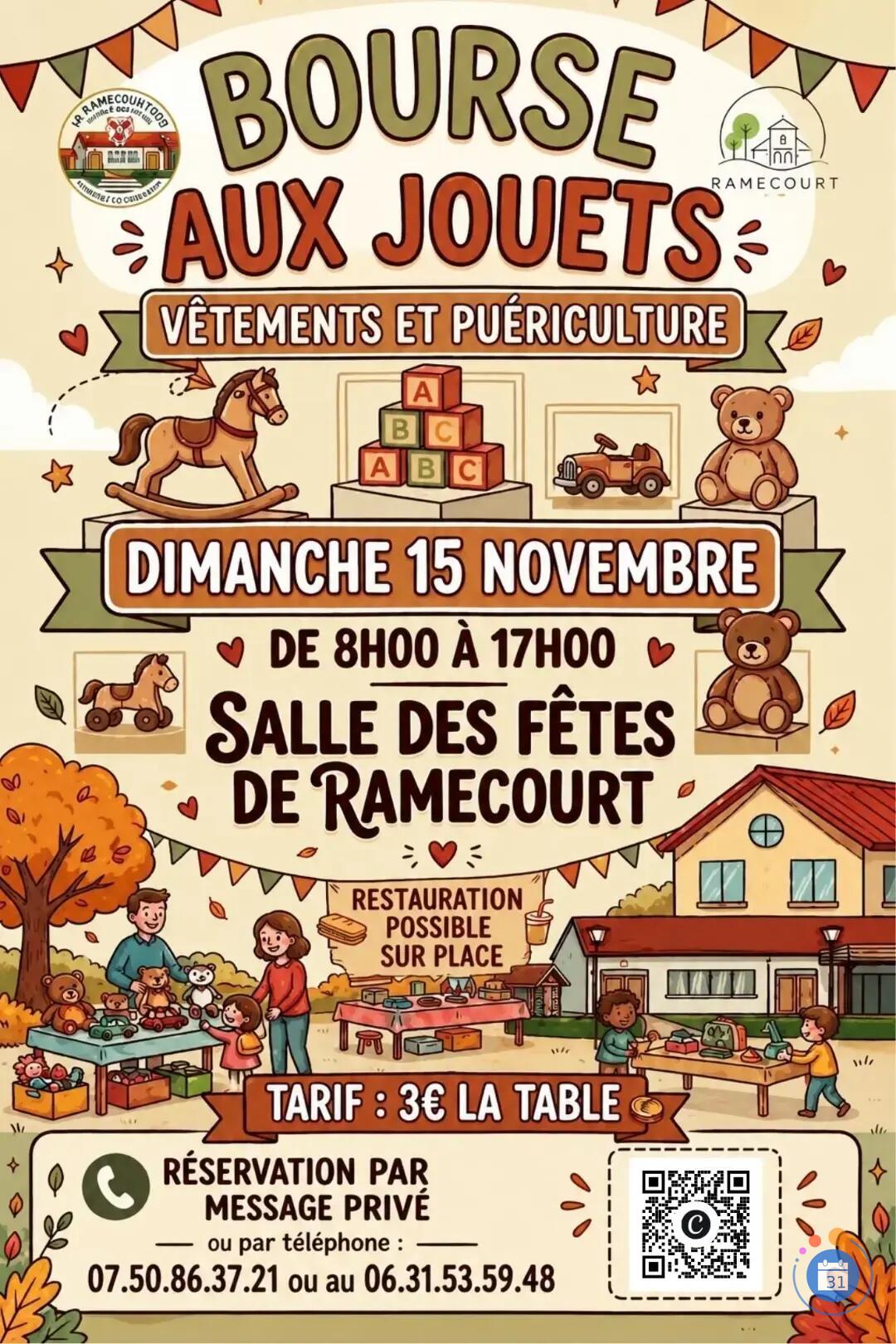 Image Bourse aux jouets - vêtements - puériculture (photo 1)