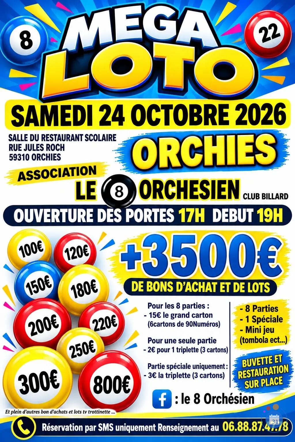 Flyer Mega loto