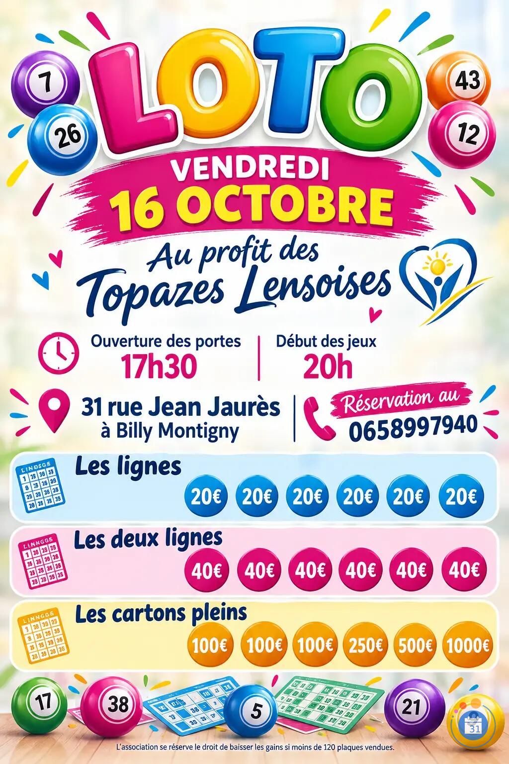 Flyer Méga Loto