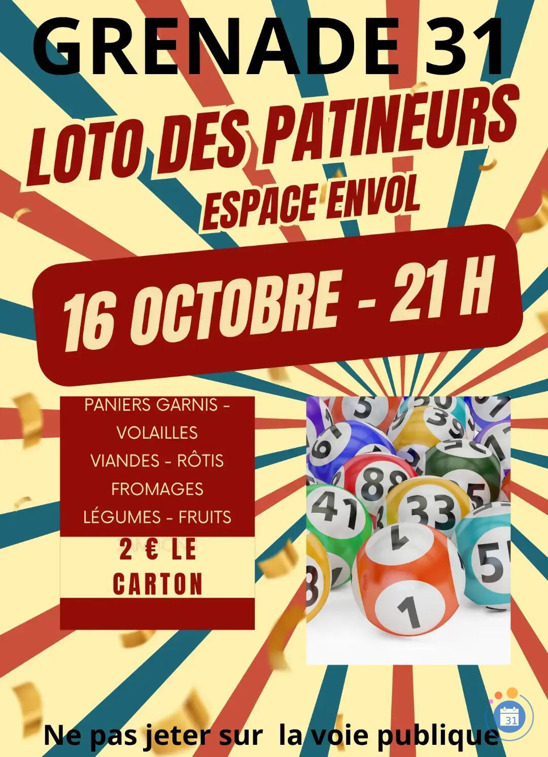 Flyer Loto des patineurs