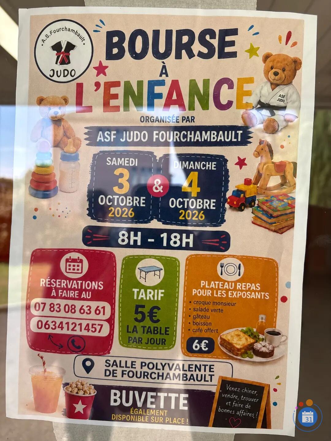 Image Bourse à l’enfance ASFjudo (photo 1)