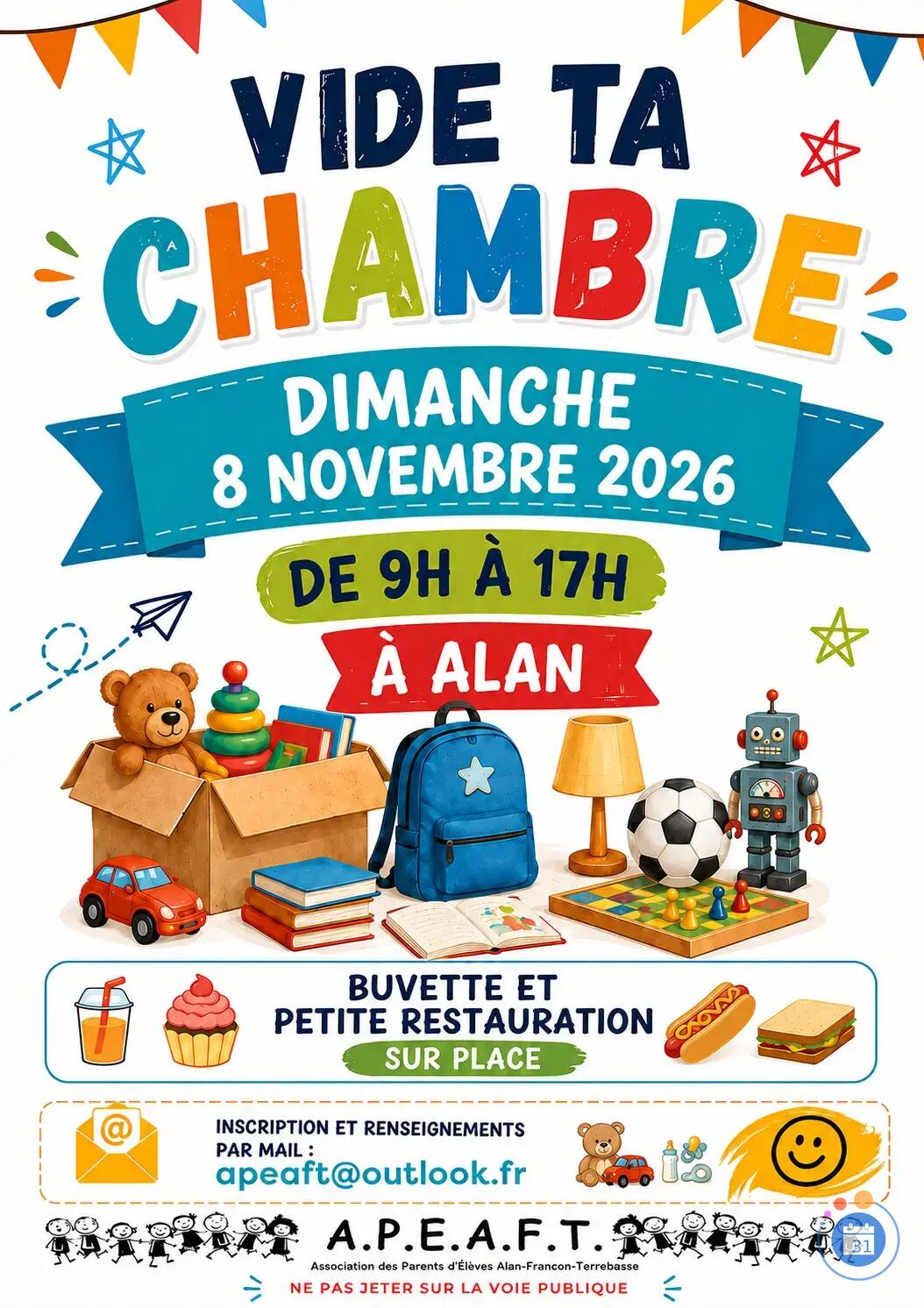 Image Vide ta chambre (photo 1)