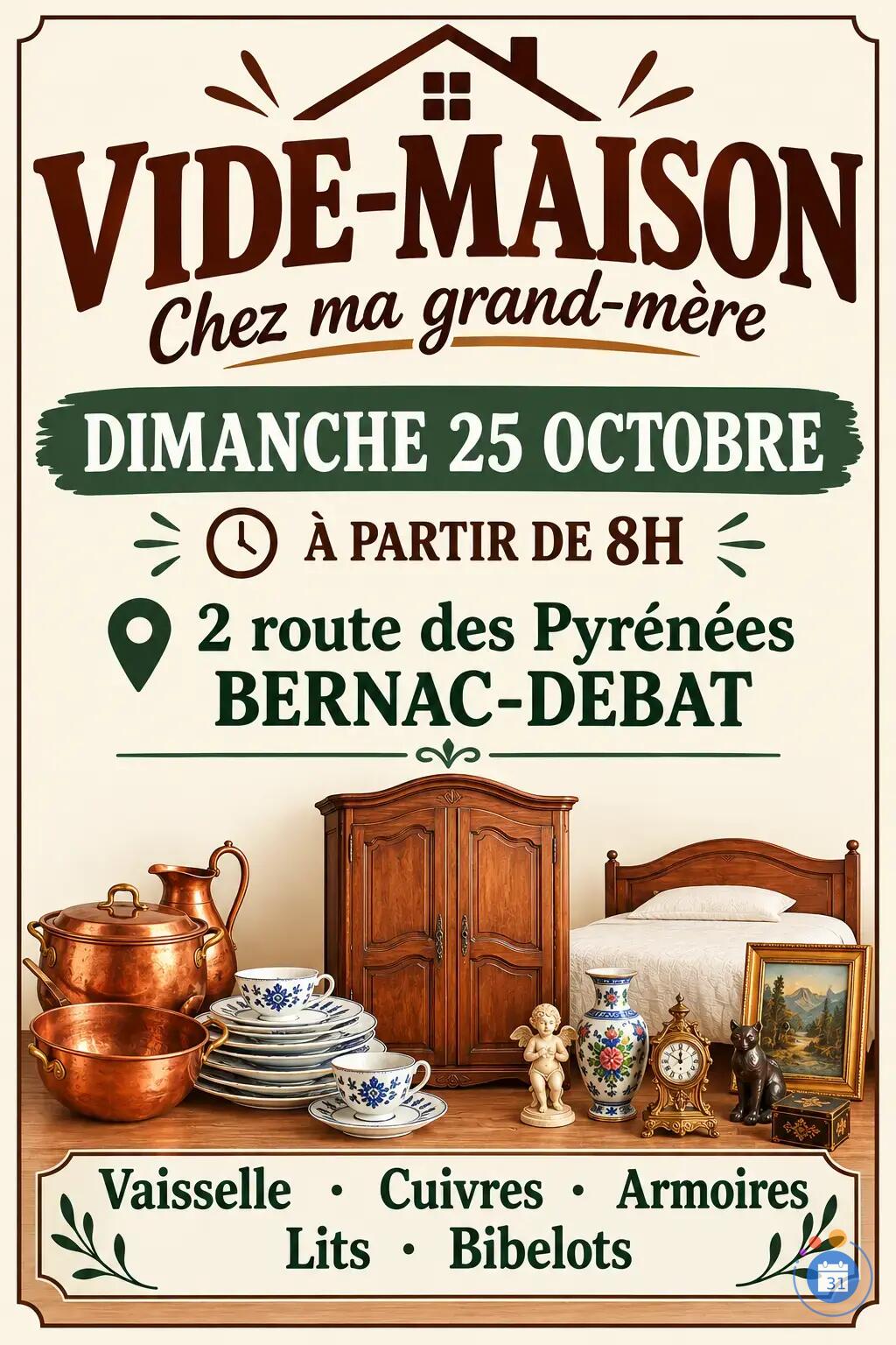Image Vide maison Chez ma Grand-mère (photo 1)