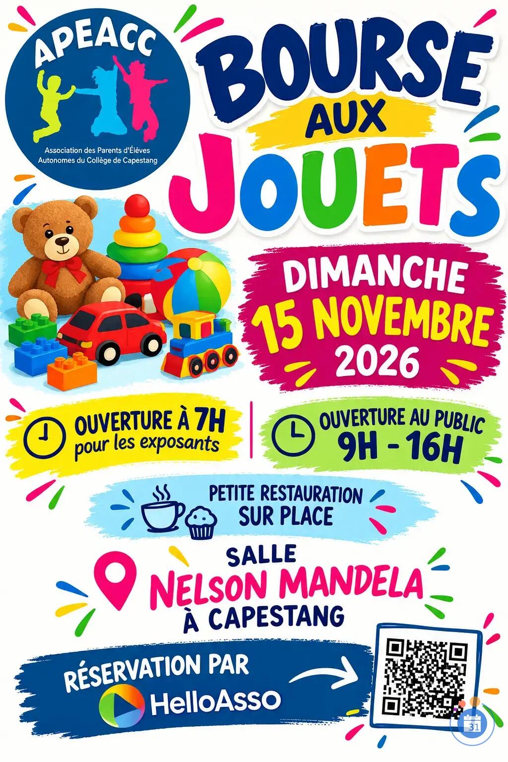 Image BOURSE AUX JOUETS (photo 1)